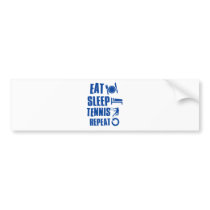 Eat sleep Tennis Bumper Sticker