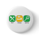 Eat Sleep Tennis buttons
