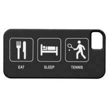Eat Sleep Tennis iPhone 5 Cases