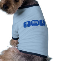 Eat Sleep Tunisia Dog Tee Shirt
