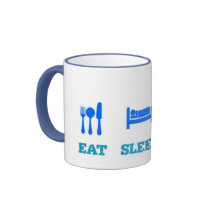 Eat Sleep Tweet Coffee Mug
