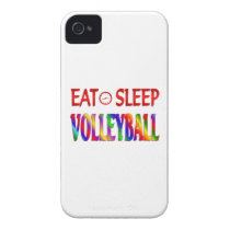 Eat Sleep Volleyball iPhone 4 Case-Mate Cases