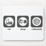 Eat. Sleep. Volleyball. Mousepad