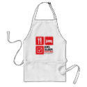Eat Sleep Vote Red aprons by visualnewbie Eat Sleep Vote Red aprons