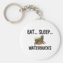 Eat Sleep WATERBUCKS Keychain