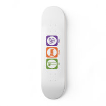 Eat Sleep Weld Skate Board Decks
