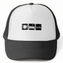 Eat sleep work hats