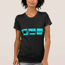 Eat sleep work t shirts