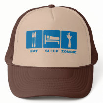 Eat Sleep Zombie Hat $17.95 (11 colors)