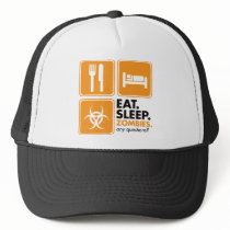 Eat Sleep Zombies - Orange hats