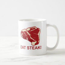 Eat STeak Mugs