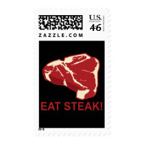 Eat STeak postage by jamierushad Eat STeak postage