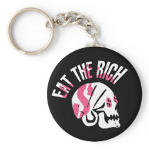 Eat the Rich Keychain