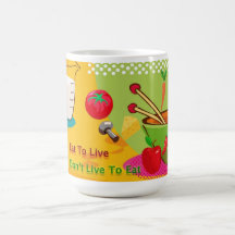 Eat To Live Diet and Weight Loss Coffee Mugs