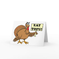 Eat Tofu Greeting Card