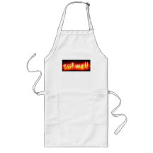 Eat Well, My Neon Sign Apron