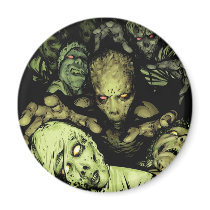 Eat your brains fridge magnet