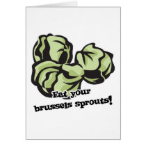 eat your brussels sprouts cards