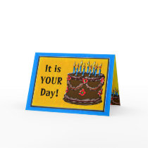 Eat Your Cake #2 (Birthday Card)