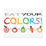 Eat Your Colors Postcards