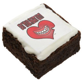 Eat Your Heart Out Valentine Brownies Square Brownie