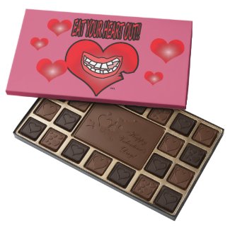 Eat Your Heart Out Valentine Chocolates 45 Piece Assorted Chocolate Box