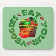 Eat Your Veggies Mouse Pad