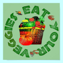 Eat Your Veggies posters