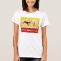 EatAnimals.com Autumn Logo Ladies' Top t-shirts
