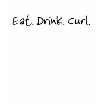 EatDrinkCurl t-shirts by sarmarboo EatDrinkCurl t-shirts