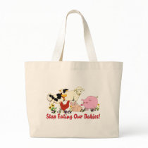 Eating Animal Babies Tote Bag