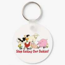 Eating Animal Babies keychains by orsobear Eating Animal Babies keychains