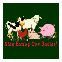 Eating Animal Babies posters by orsobear Eating Animal Babies posters