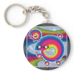 Eating It's Own Tail. silly guy! keychain