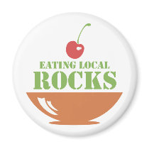 Eating Local Rocks magnets