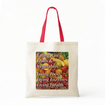 Eating Raw, Fruits & Vegetables bags by merchant_magi Eating Raw, Fruits & Vegetables bags