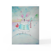 Eating snow cards