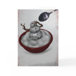 Eating Snowman Card