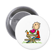 Eating Watermelon Pin
