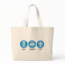 eatsleepfly tote bag