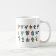 Eaux Bots Coffee Mugs
