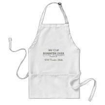 EB Creative Media - My Cup Runneth Over Apron