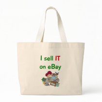 Ebay self employed tote bag by occupationtshirts Ebay self employed tote bag
