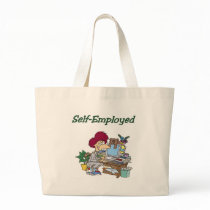 Ebay self employed tote bag by occupationtshirts Ebay self employed tote bag
