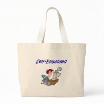 Ebay self employed tote bag by occupationtshirts Ebay self employed tote bag