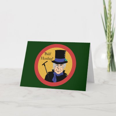 Ebenezer Scrooge cards