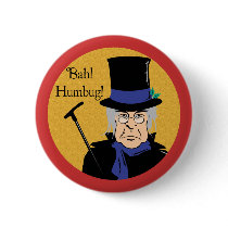 Ebenezer Scrooge Pins