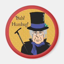 Ebenezer Scrooge Refrigerator Magnets