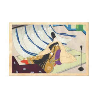 Ebina Masao Genji japanese oriental fine art Gallery Wrapped Canvas