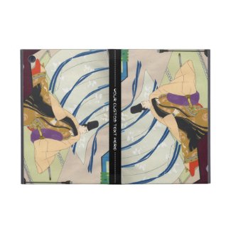 Ebina Masao Genji japanese oriental fine art Cover For iPad Mini